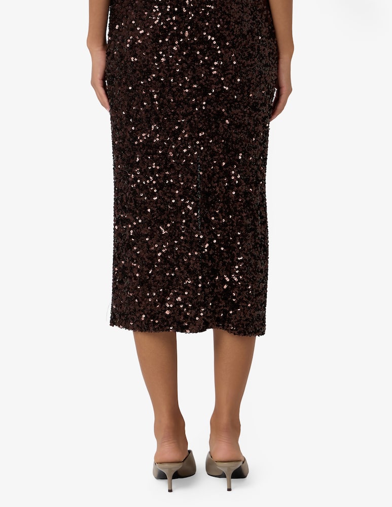 rinascente 24.7 Studio Sequin midi skirt