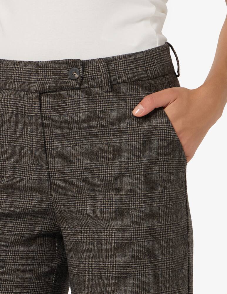 rinascente 24.7 Studio Plaid wide-leg trousers