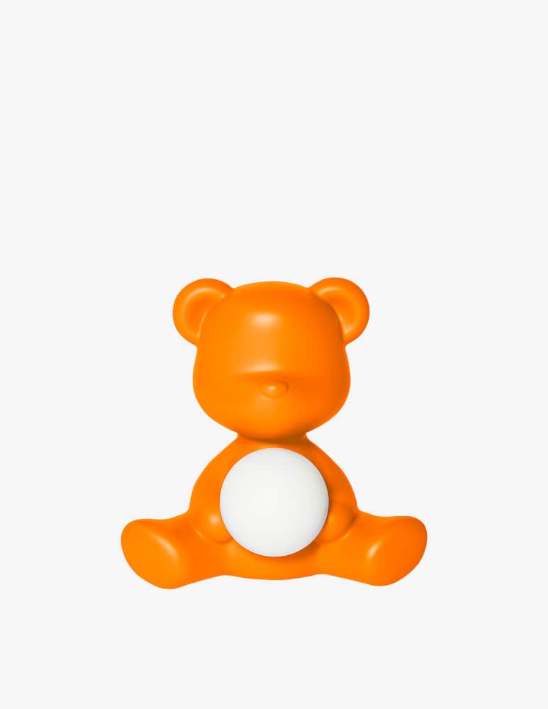 Qeeboo Led Lamp Teddy Girl Orange - picture 1 Qeeboo Led Lamp Teddy Girl Orange - picture 1