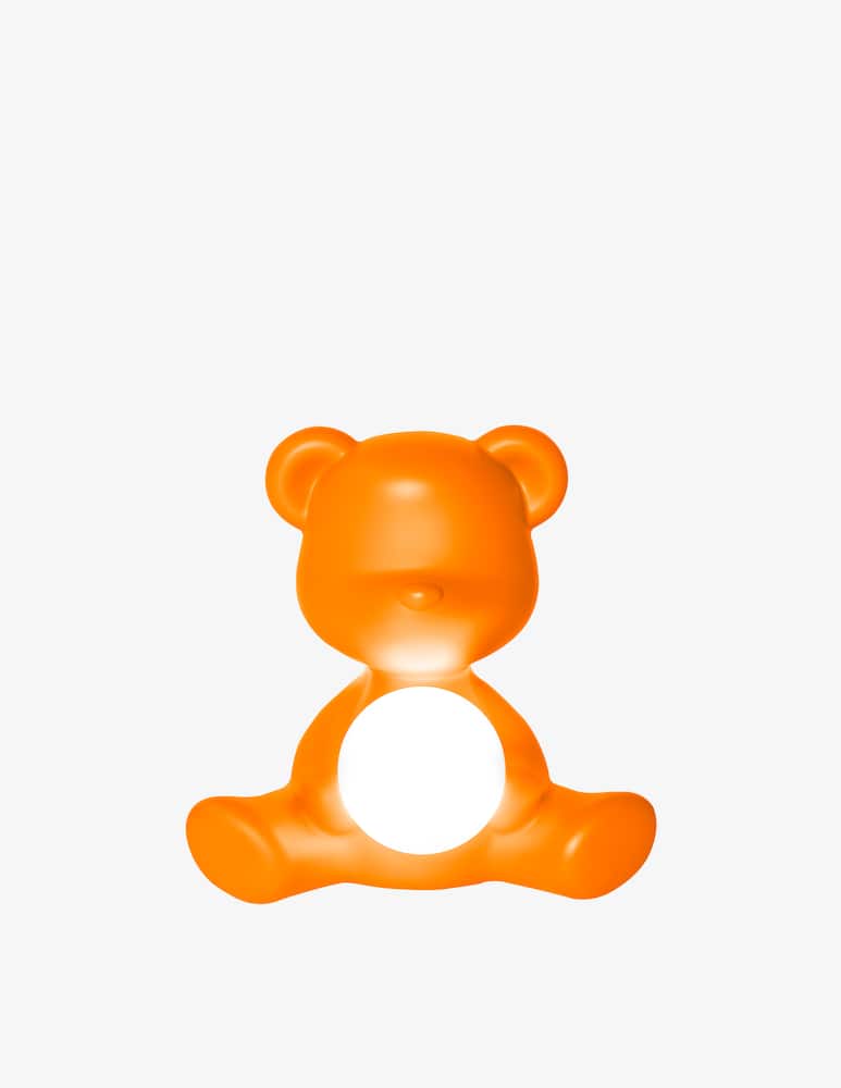 Qeeboo Led Lamp Teddy Girl Orange - picture 2 Qeeboo Led Lamp Teddy Girl Orange - picture 2