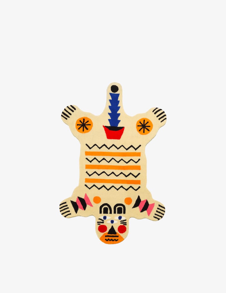 Qeeboo Tappeto Oggian Big Bear M - immagine 1 Qeeboo Tappeto Oggian Big Bear M - immagine 1