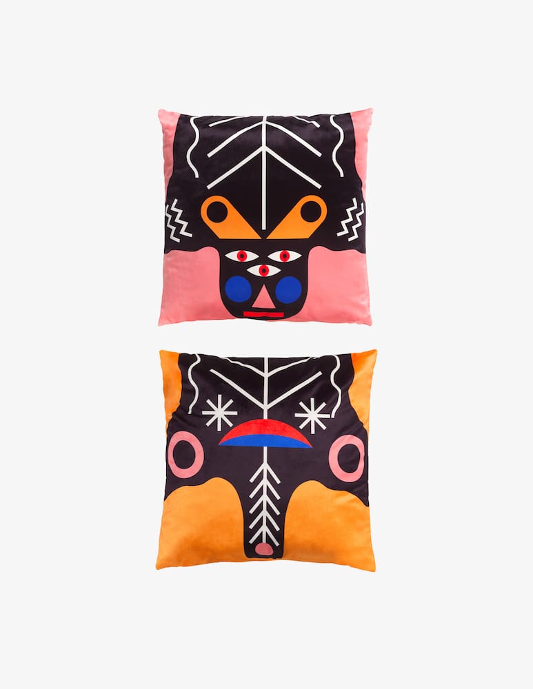 Qeeboo Oggian Kinotto Cushion - picture 1 Qeeboo Oggian Kinotto Cushion - picture 1