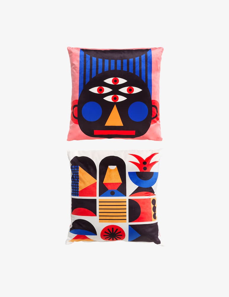 Qeeboo Cuscino Face - immagine 1 Qeeboo Cuscino Face - immagine 1