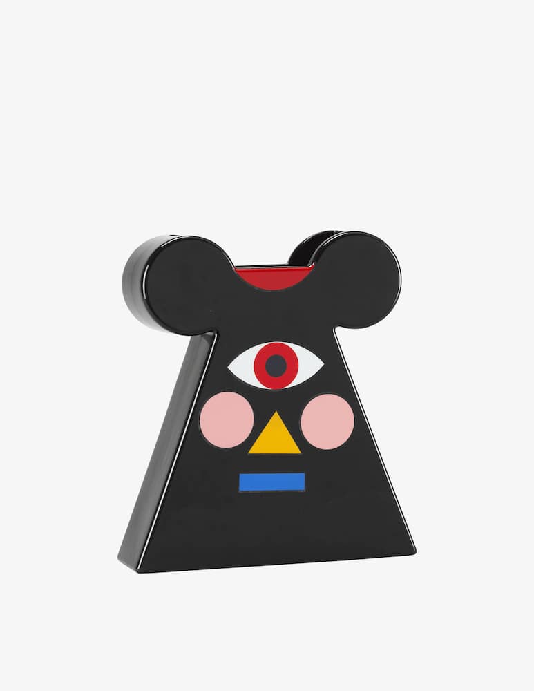 rinascente Qeeboo Vaso Oggian Mr. Mouse - Multicolor