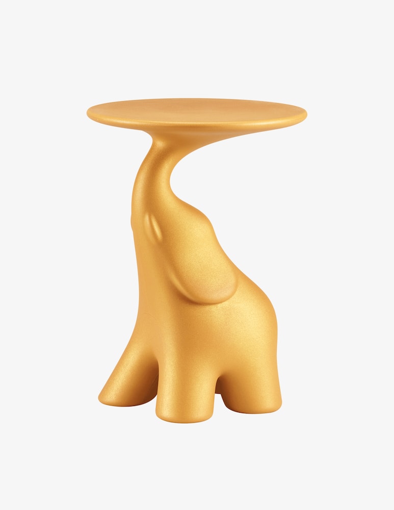 rinascente Qeeboo Pako Table Gliterred Mango - Yellow