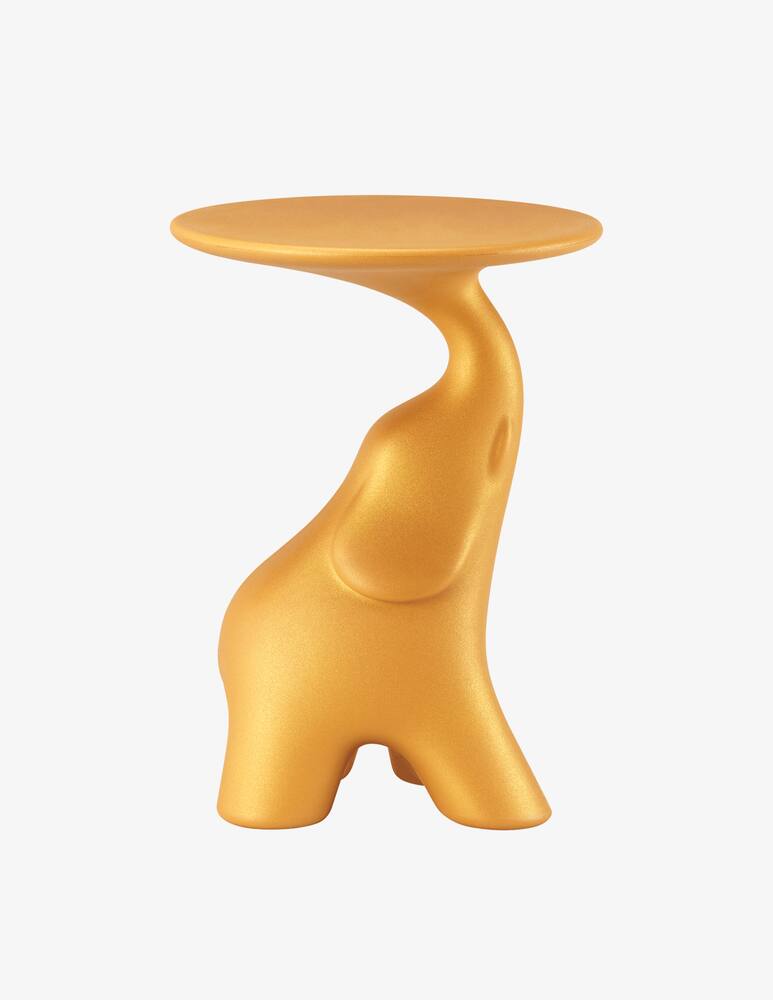rinascente Qeeboo Pako Table Gliterred Mango - Yellow