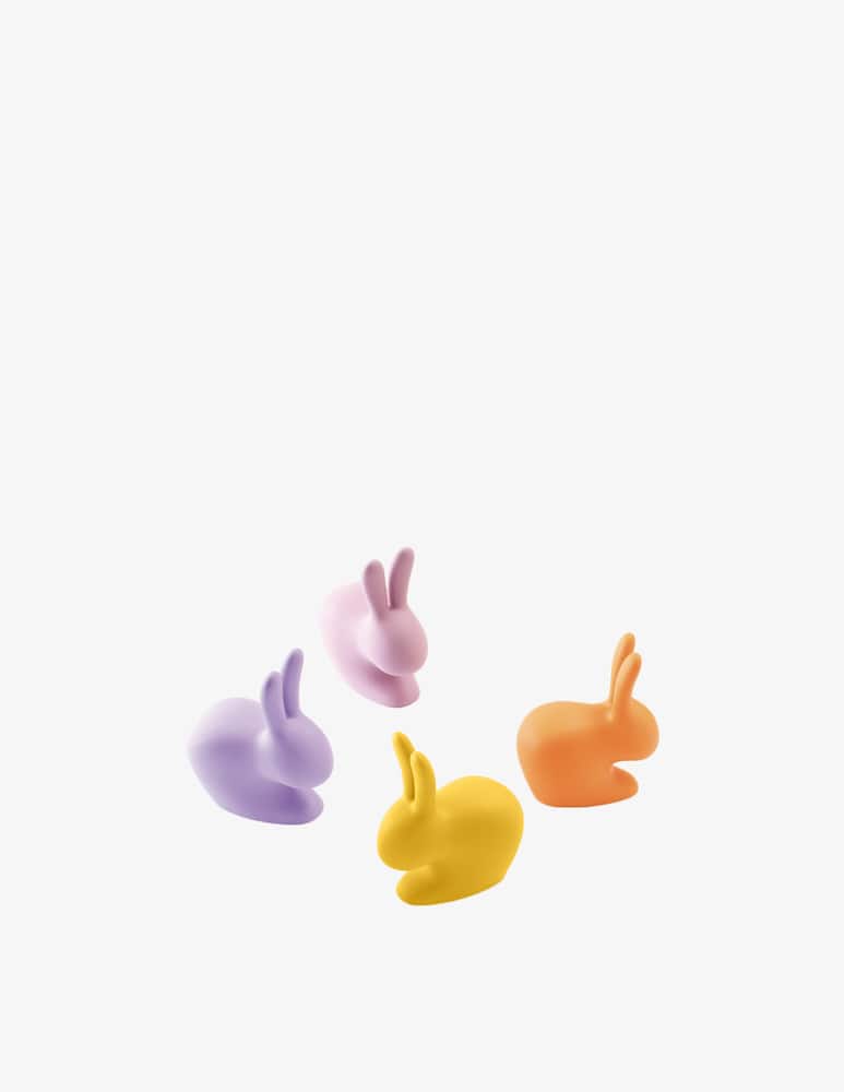 Qeeboo Rabbit Fermaporte Giallo Xs - immagine 2 Qeeboo Rabbit Fermaporte Giallo Xs - immagine 2