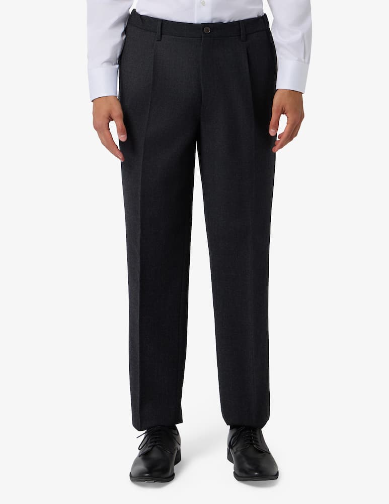 Misaky Flannel tailored trousers - picture 1 Misaky Flannel tailored trousers - picture 1