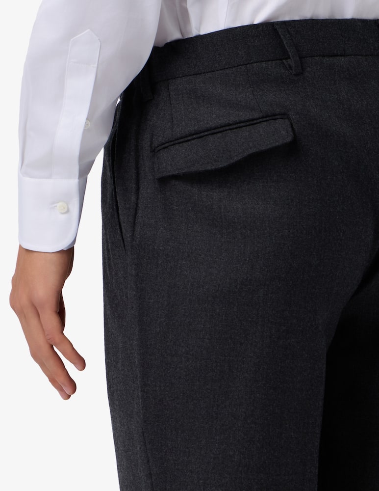 Misaky Flannel tailored trousers - picture 4 Misaky Flannel tailored trousers - picture 4