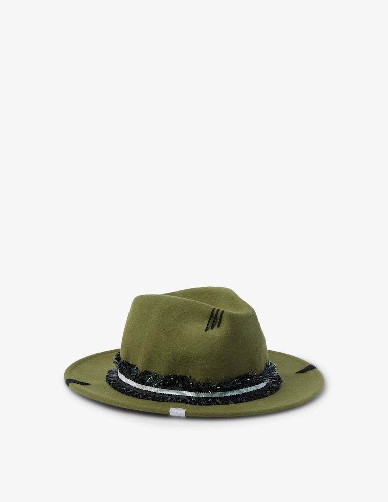 rinascente The Hat Gang I Hate Everyone hat - Olive