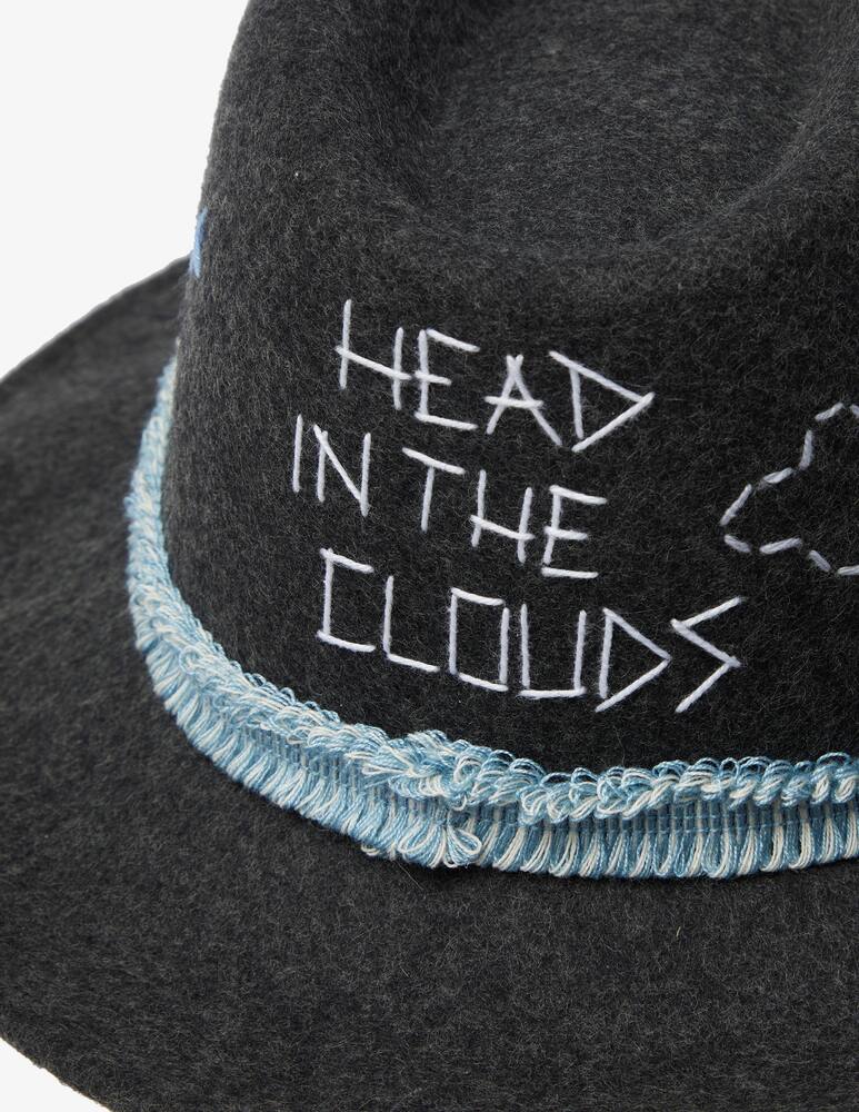 rinascente The Hat Gang Head In The Clouds hat - Grey