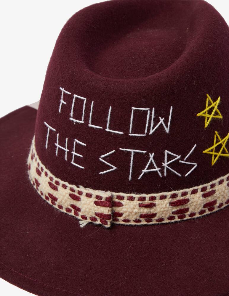 rinascente The Hat Gang Follow The Stars hat - Red