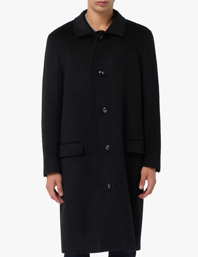Misaky Cappotto monopetto tasca filo - immagine 1 Misaky Cappotto monopetto tasca filo - immagine 1