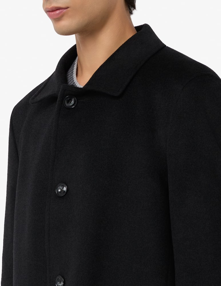 Misaky Cappotto monopetto tasca filo - immagine 4 Misaky Cappotto monopetto tasca filo - immagine 4