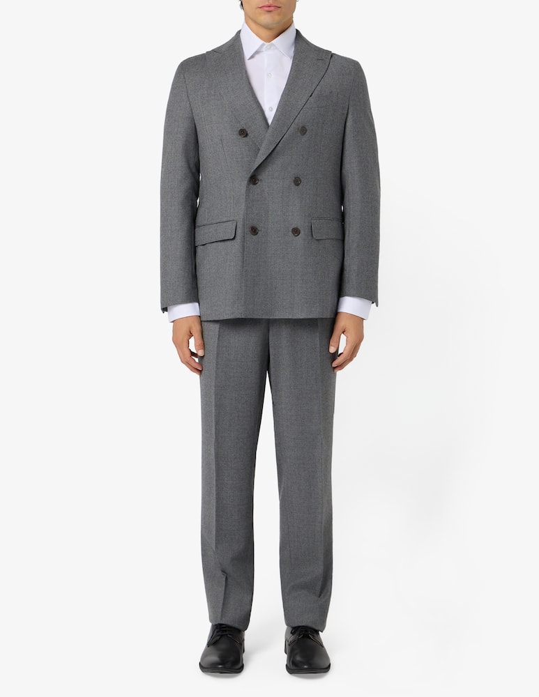 rinascente Misaky Flannel double-breasted suit