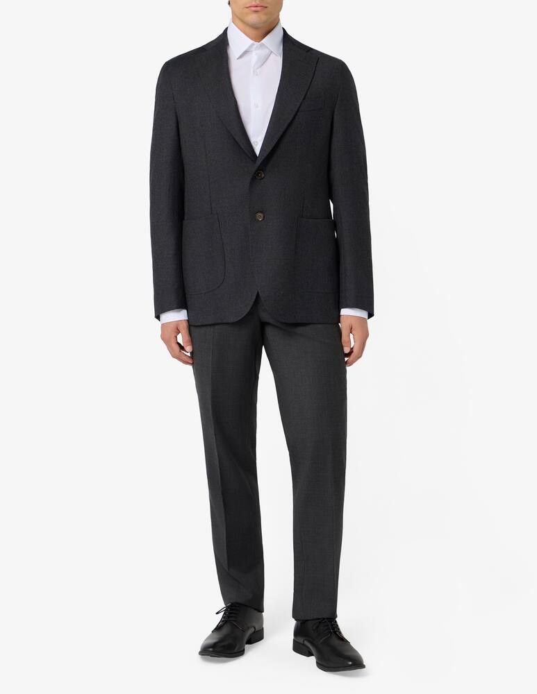 rinascente Misaky Flannel patch-pocket jacket