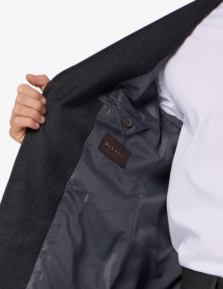 Misaky Flannel patch-pocket jacket - picture 4 Misaky Flannel patch-pocket jacket - picture 4