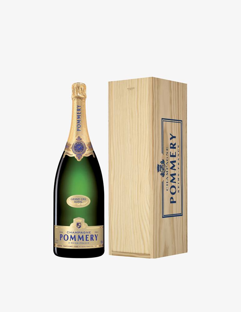rinascente Pommery Grand Cru Royal Millésimé cassa in legno 2004 1500ml