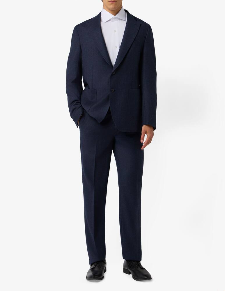 rinascente Misaky Mono-breasted flannel jacket