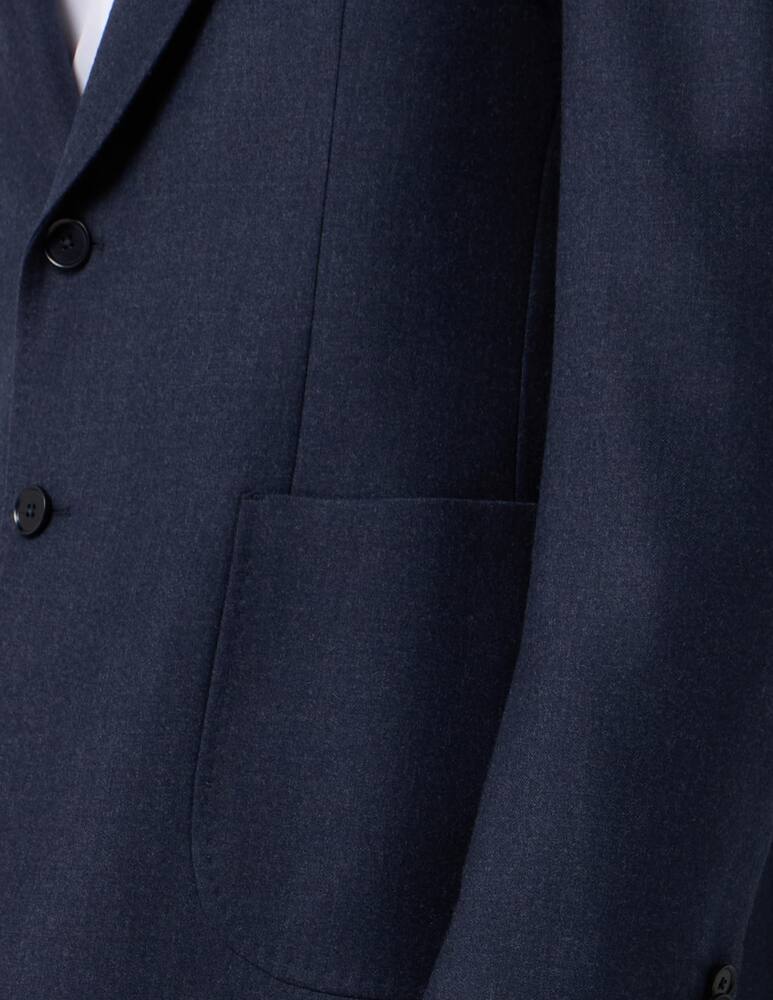 rinascente Misaky Mono-breasted flannel jacket