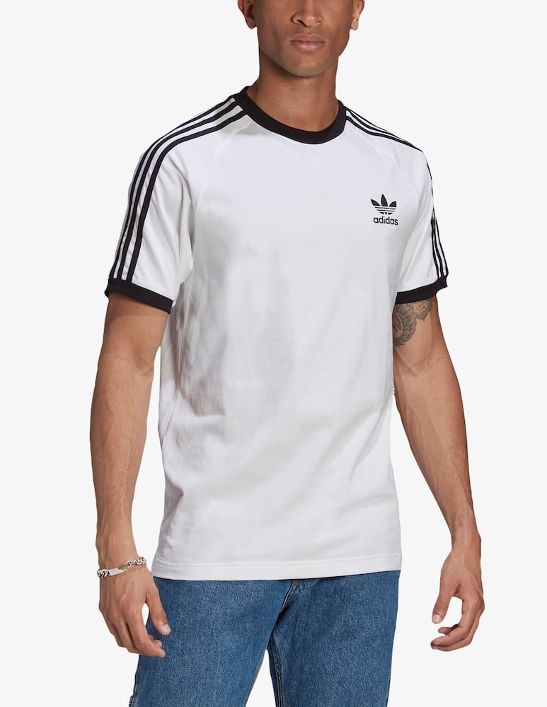 Adidas Originals Maglietta girocollo a righe - immagine 1 Adidas Originals Maglietta girocollo a righe - immagine 1