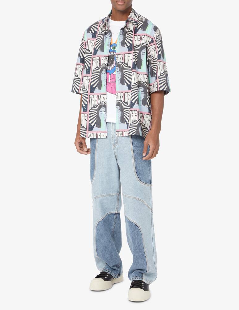 rinascente Dhruv Kapoor Light age poster shirt - Multi