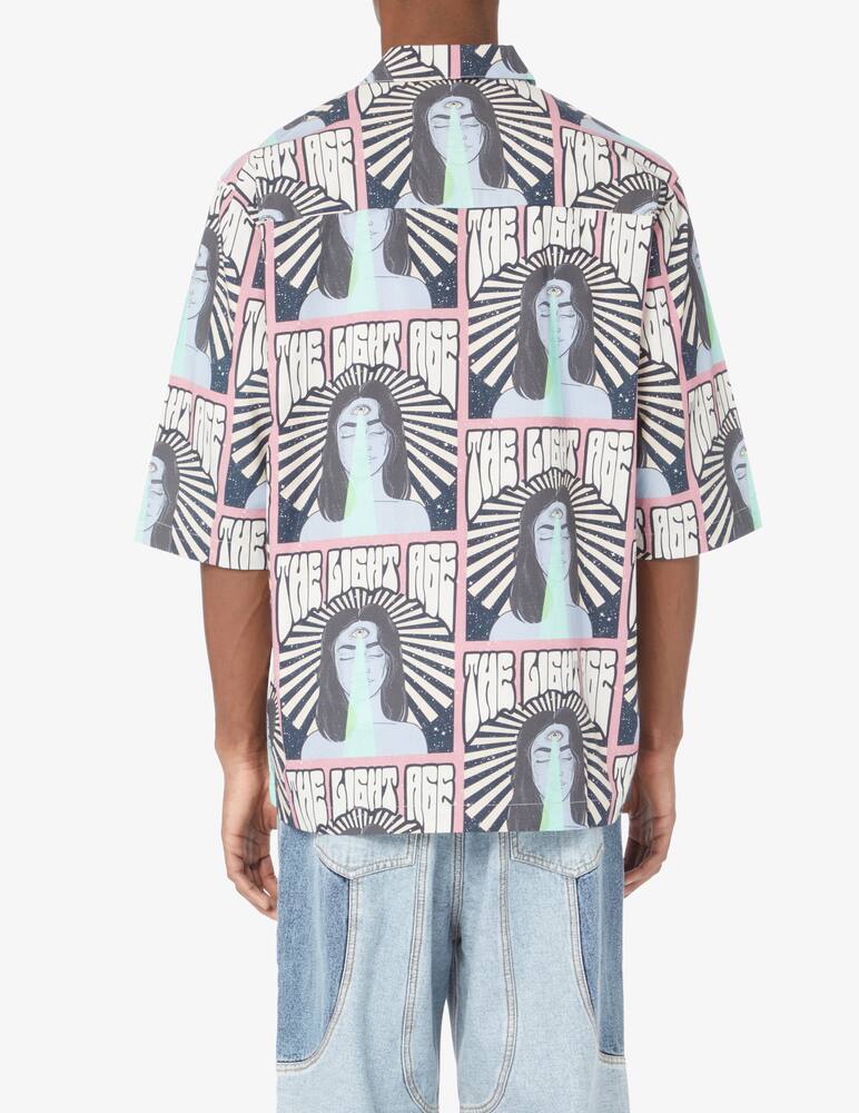 rinascente Dhruv Kapoor Light age poster shirt - Multi