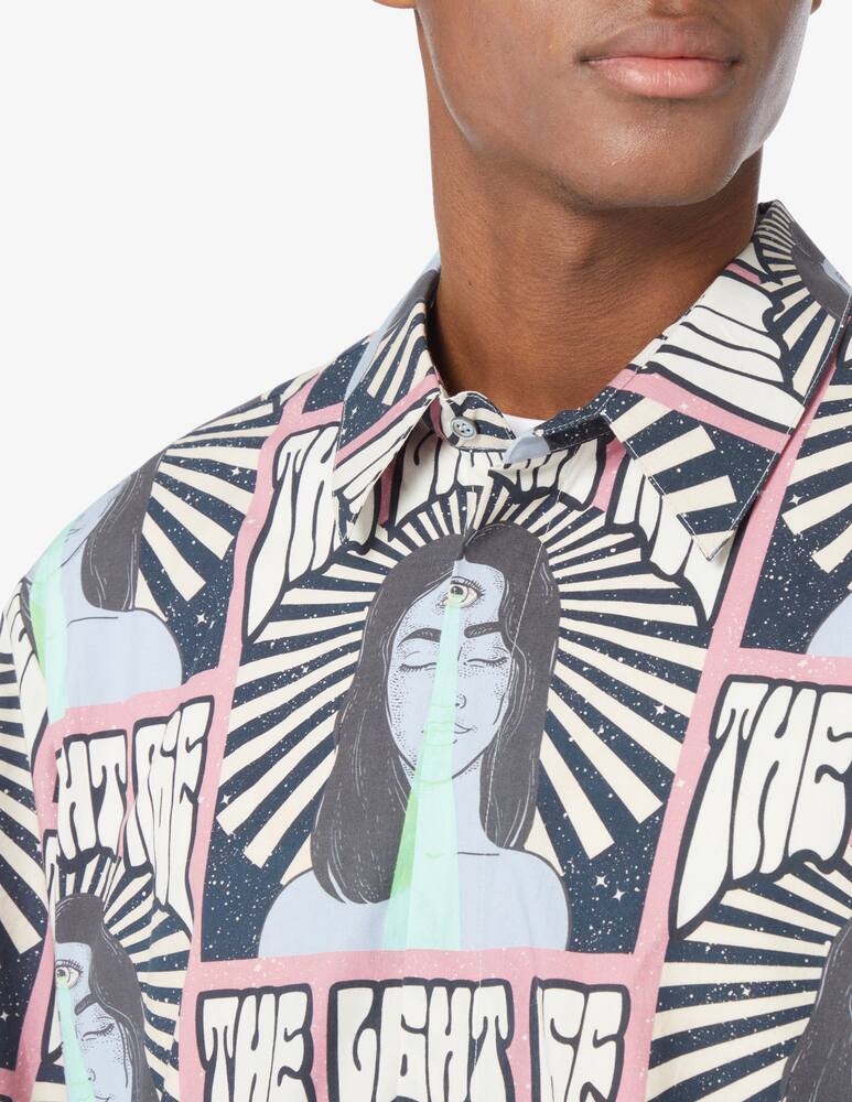 rinascente Dhruv Kapoor Light age poster shirt - Multi