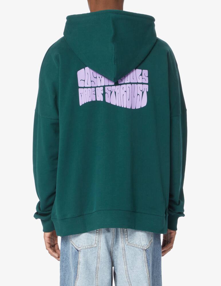 rinascente Dhruv Kapoor Felpa con cappuccio stardust  - Verde