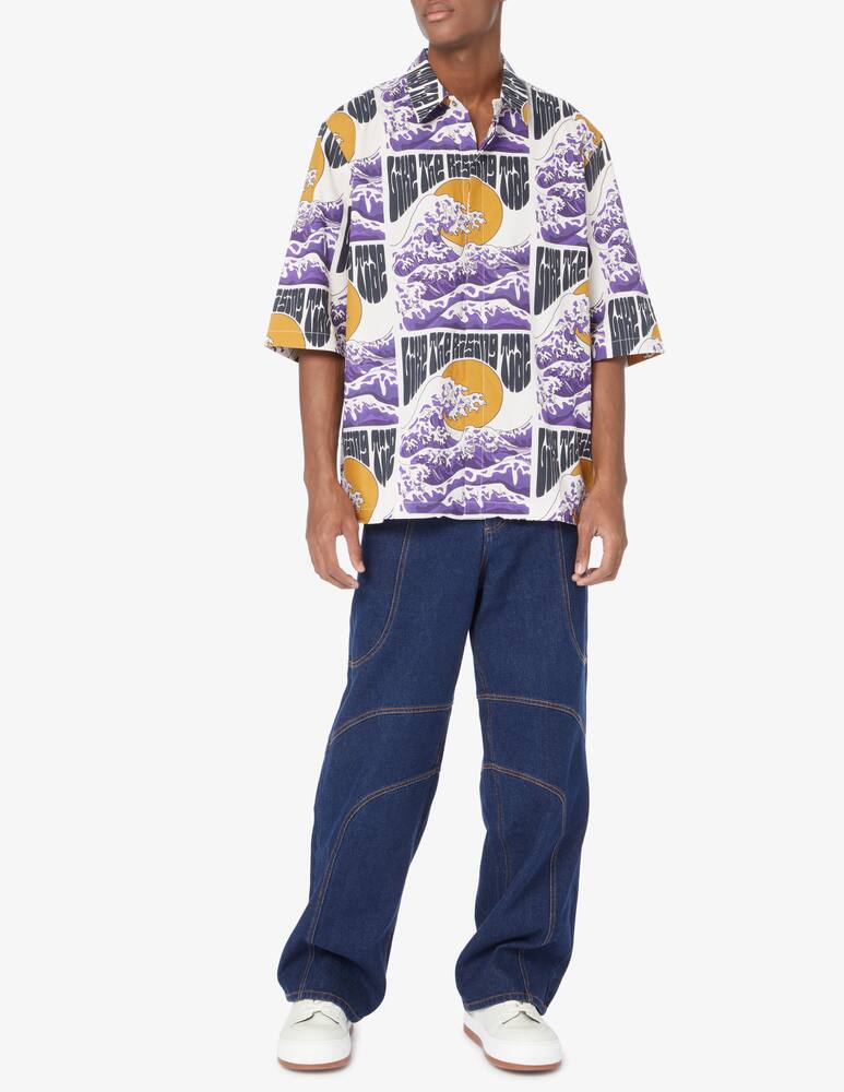 rinascente Dhruv Kapoor Camicia tides poster  - Viola