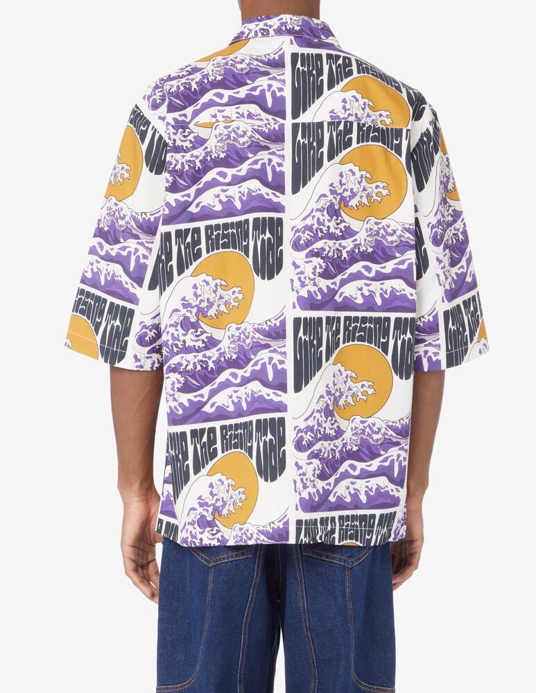 rinascente Dhruv Kapoor Camicia tides poster  - Viola