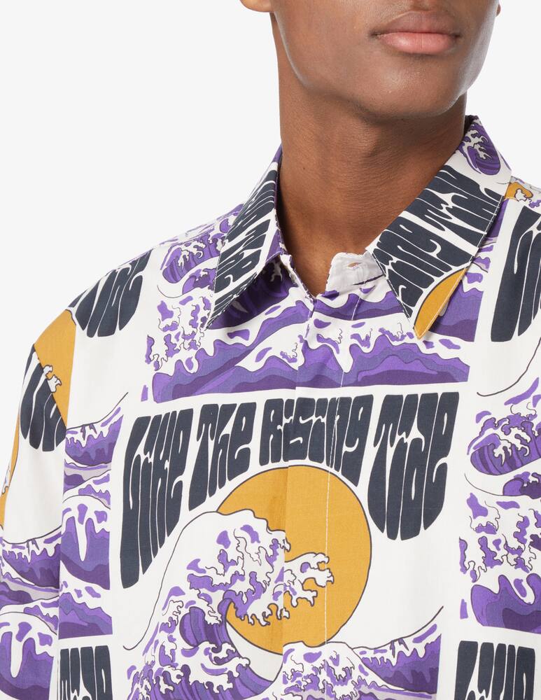 rinascente Dhruv Kapoor Camicia tides poster  - Viola