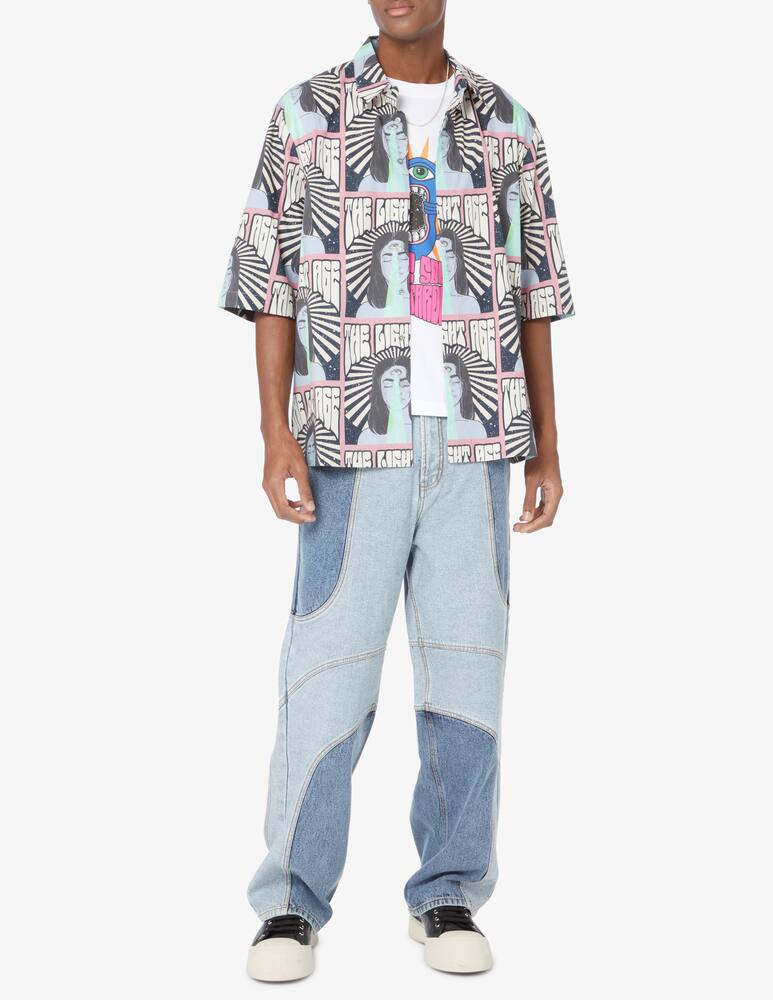 rinascente Dhruv Kapoor Maglietta cosmic souls  - Bianco