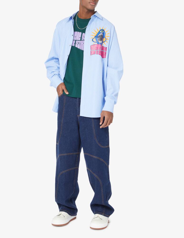 rinascente Dhruv Kapoor Paneled jeans - Blue