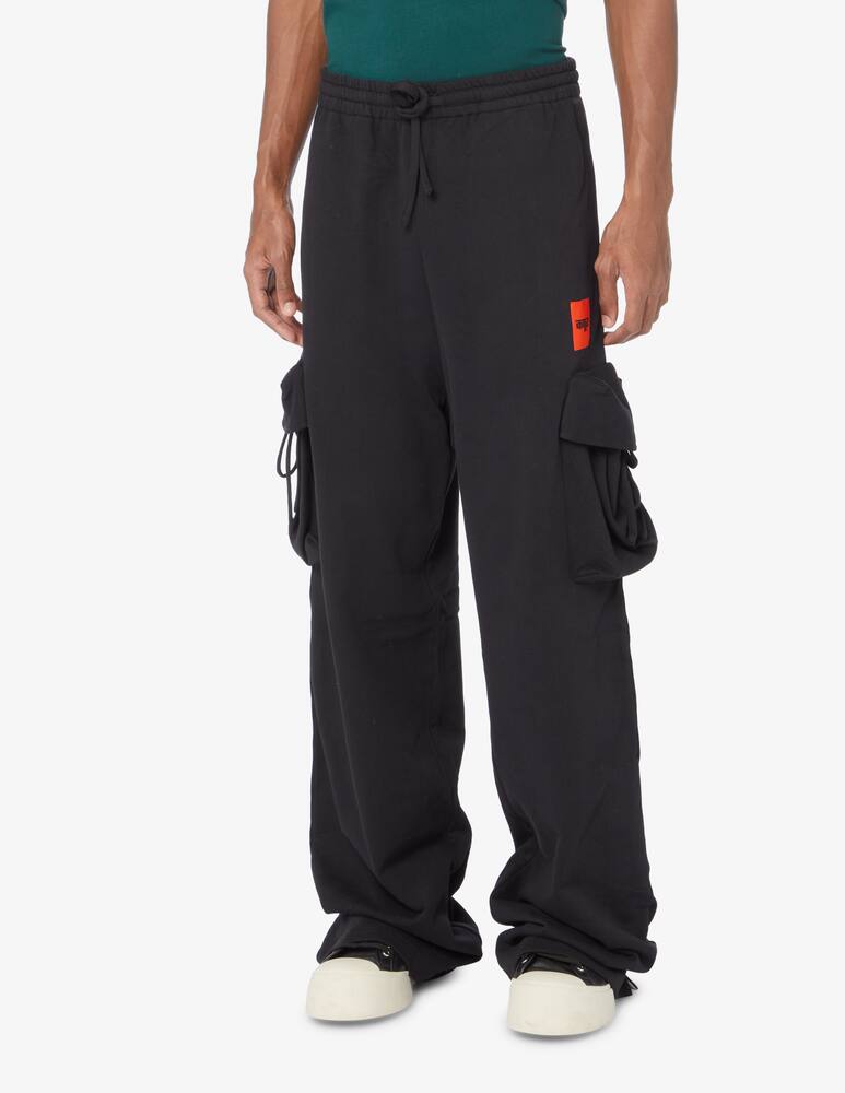 rinascente Dhruv Kapoor Pantalone tuta cargo - Nero