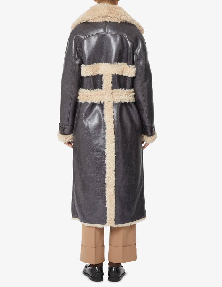 rinascente urbancode Reversible aviator inspired coat - Grey