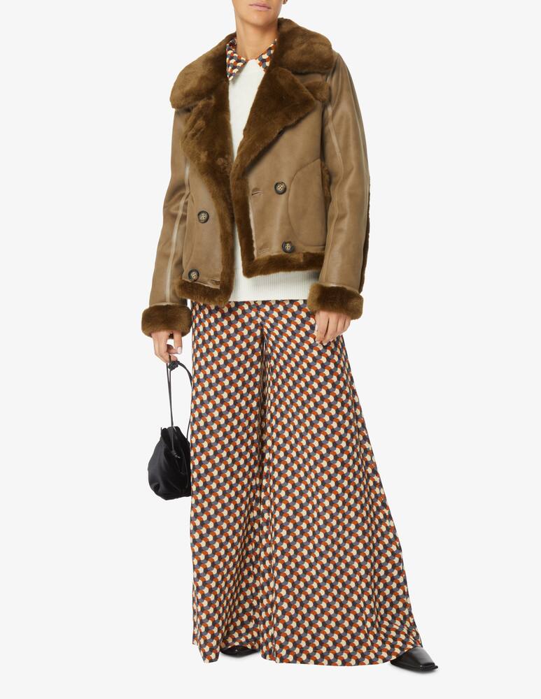 rinascente urbancode Reversible button-through jacket - Brown