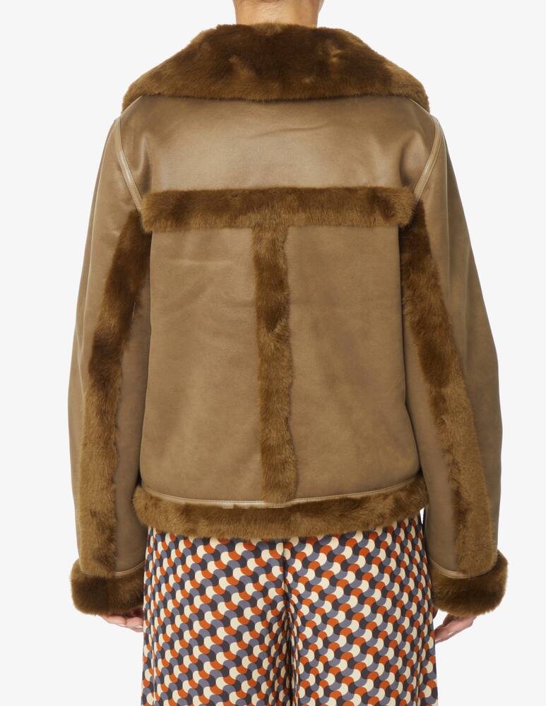 rinascente urbancode Reversible button-through jacket - Brown