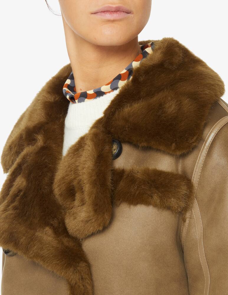 rinascente urbancode Reversible button-through jacket - Brown