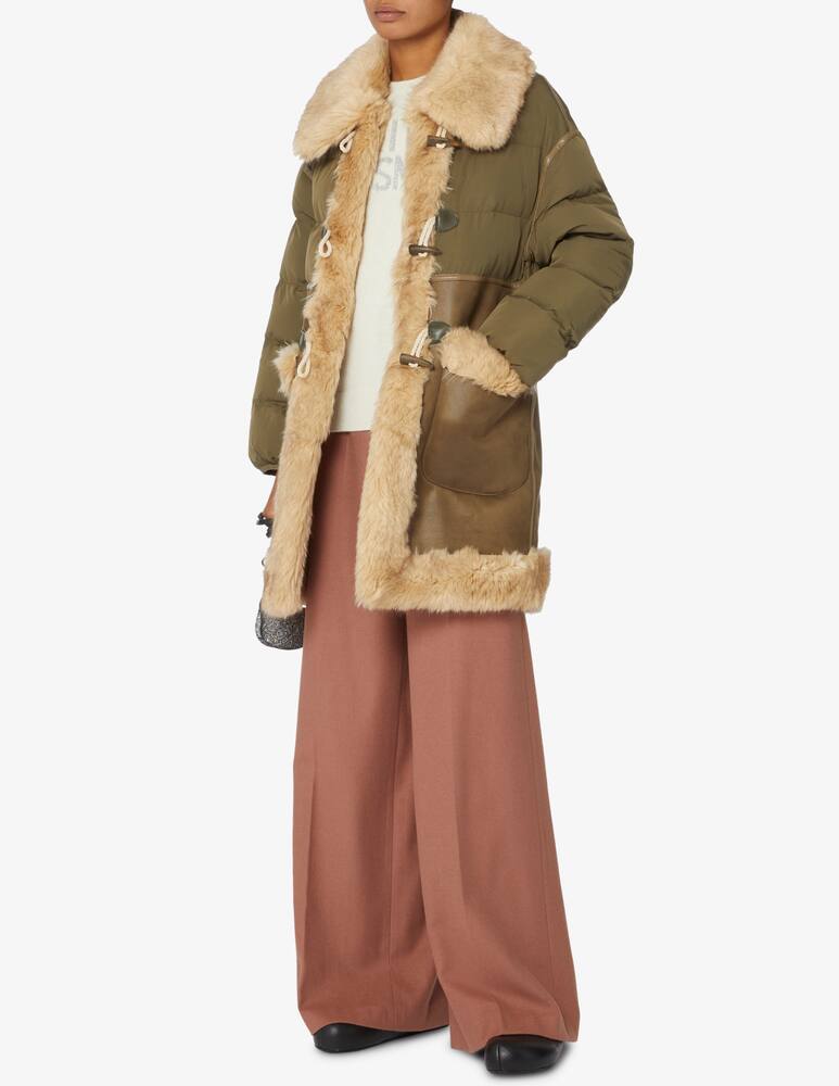 rinascente urbancode Reversible hybrid duffle coat - Olive