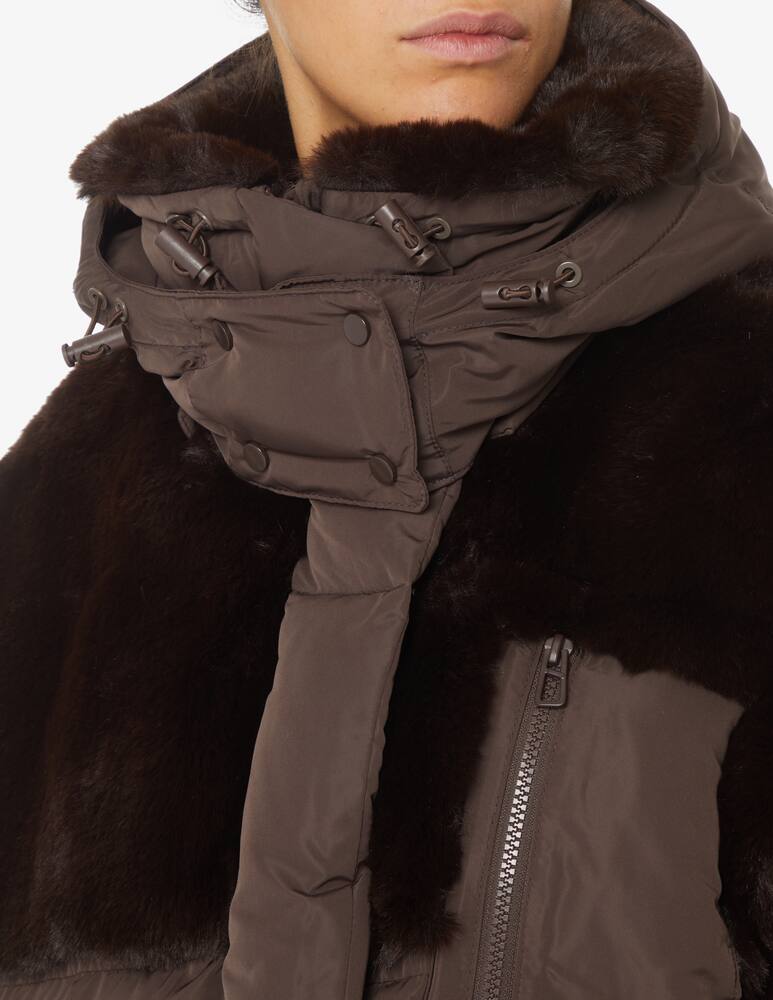 rinascente urbancode Giacca imbottita con cappuccio - Nero