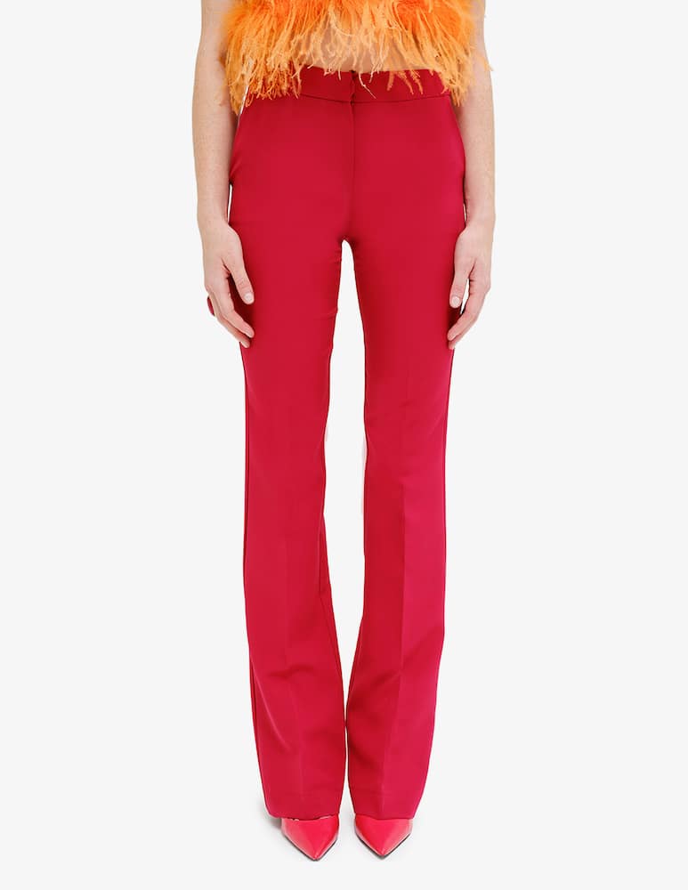 Face to Face Style Red eloise flare pants - Red - picture 1 Face to Face Style Red eloise flare pants - Red - picture 1
