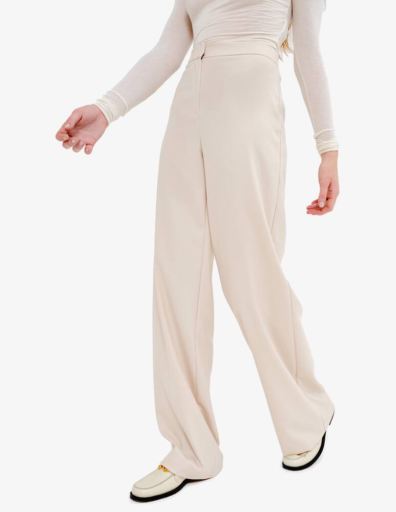 rinascente Face to Face Style Fanny palazzo pants - Beige