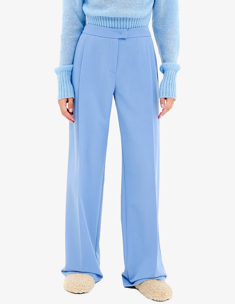Face to Face Style Pantalone palazzo Chloe - Azzurro - immagine 1 Face to Face Style Pantalone palazzo Chloe - Azzurro - immagine 1