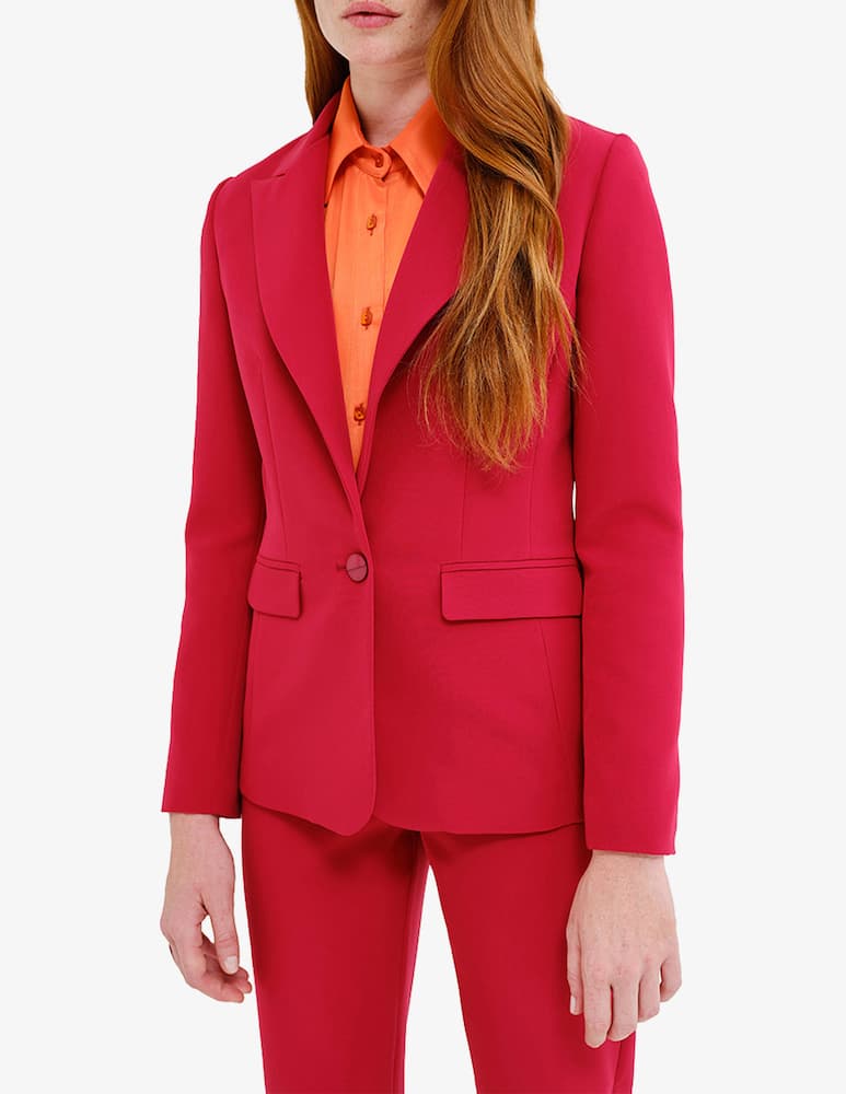 rinascente Face to Face Style Giacca eloise monopetto - Rosso