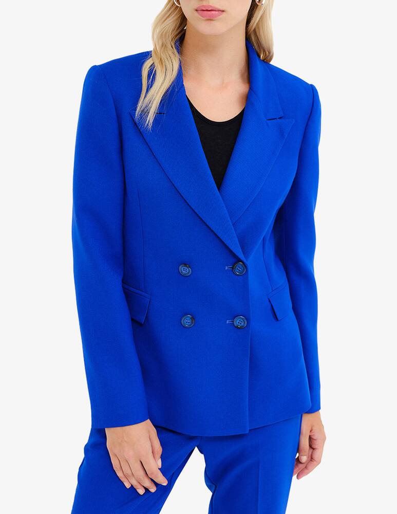 Face to Face Style Fanny double-braisted jacket - Blue - picture 1 Face to Face Style Fanny double-braisted jacket - Blue - picture 1