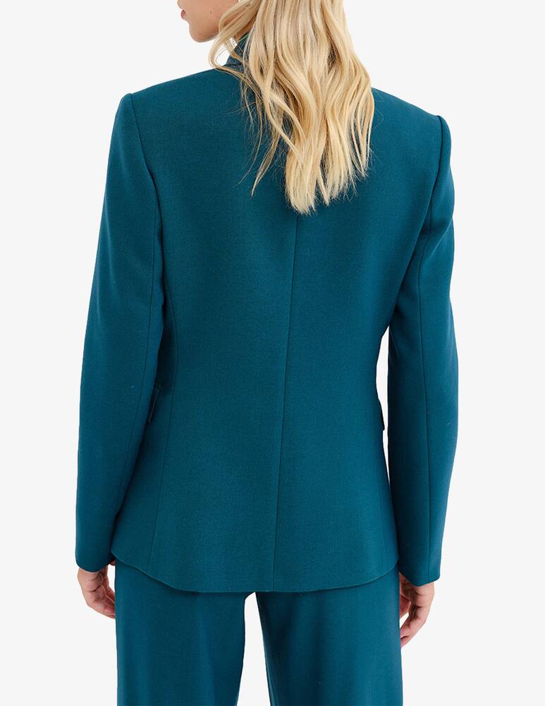 rinascente Face to Face Style Fanny double-braisted jacket - Light blue