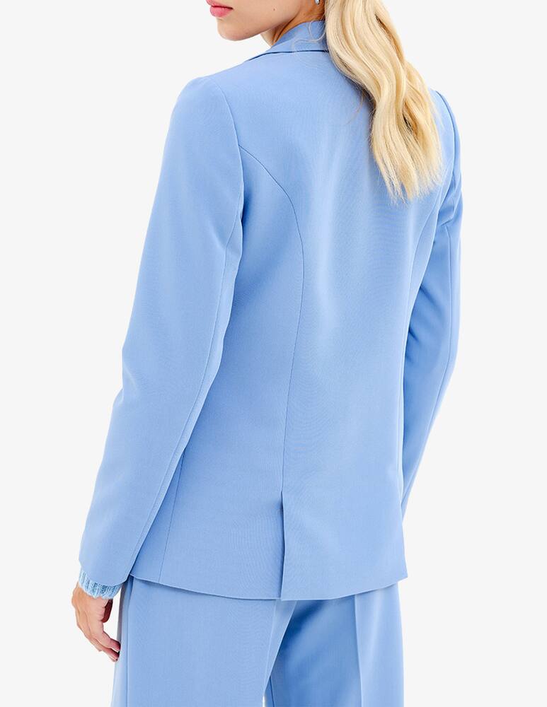 rinascente Face to Face Style Chloe double-braisted blazer - Light blue