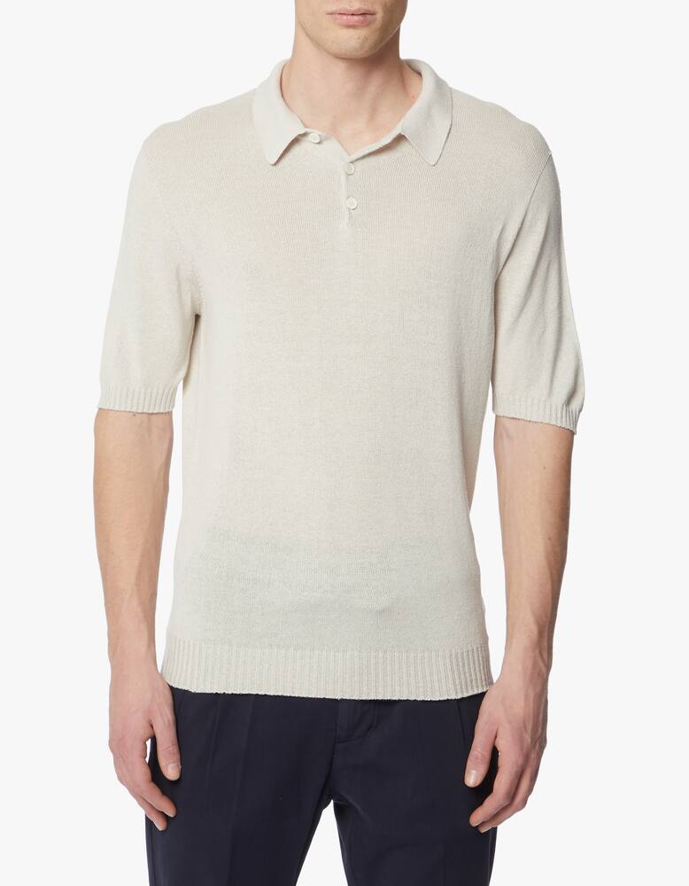 rinascente Scaglione Polo bourette silk