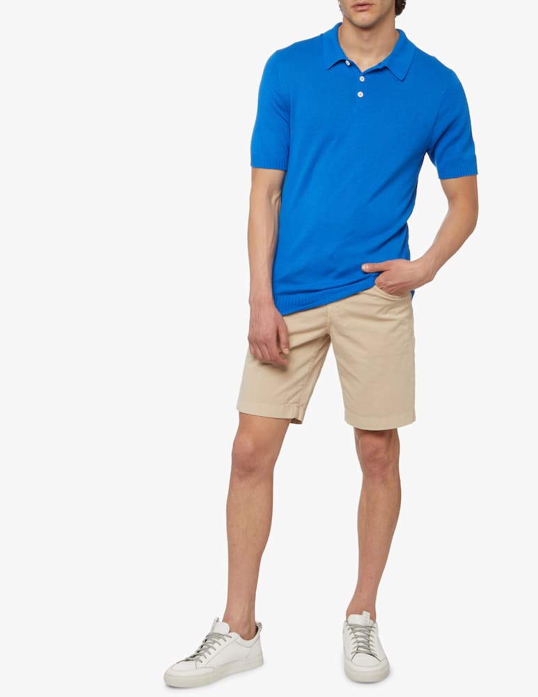 rinascente Scaglione Polo manica corta in seta